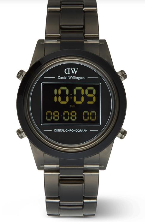 Retro Digital Dark Grey - DANIEL WELLINGTON