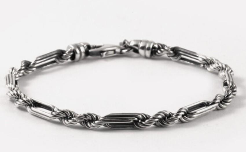 Bracciale corda alternata - NOVE25